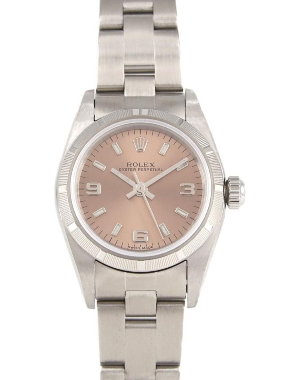 Rolex Oyster Perpetual SS Automatic Winding a Number Watch